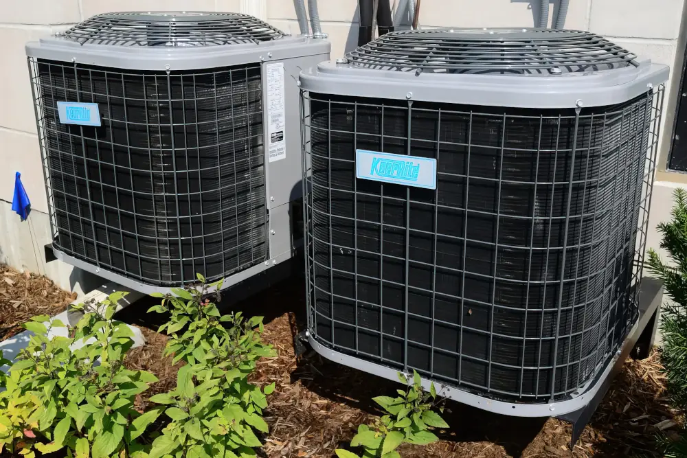 Air Conditioner Installation in London, Ontario - Picture of 2 AC Units side by side